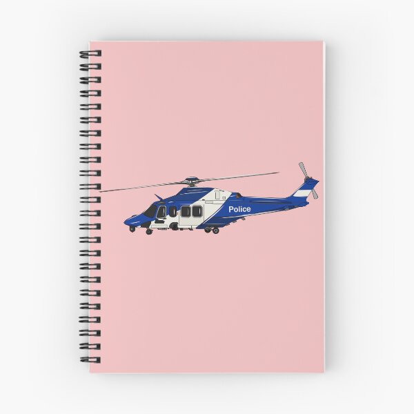 Item preview, Police helicopter cartoon illustration designed and sold by Misscartoon.