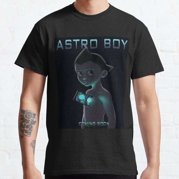 Astro Boy Space Head T-Shirt, Anime Graphic T-Shirts