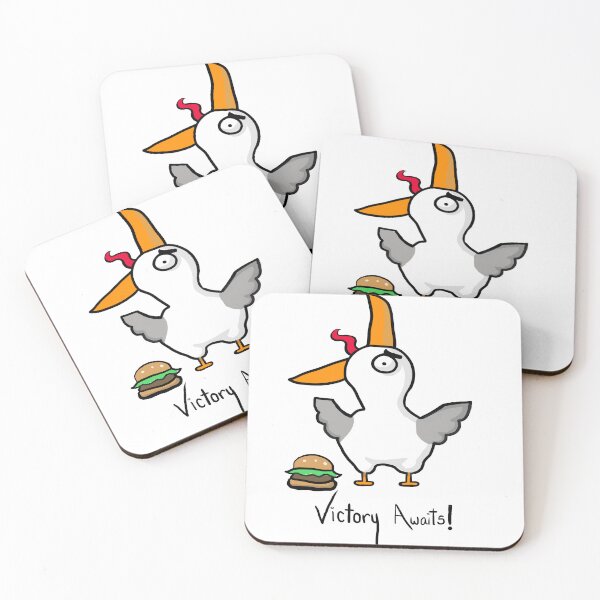 Item preview, The seagull of Victory designed and sold by MurderBeanArt.
