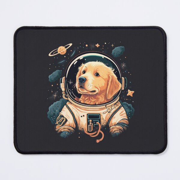 Item preview, Golden Retriever Dog in Space designed and sold by SynthOasis.