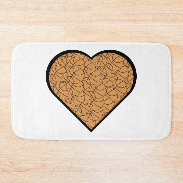 Item preview, Basketball Heart Love Design designed and sold by cmd-art.