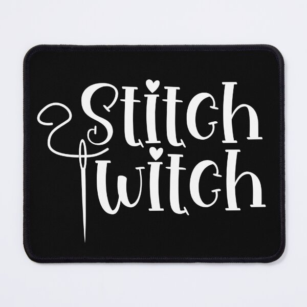 Item preview, Stitch witch - needlecraft - embroidery - sewing designed and sold by EvergreenWhimsy.