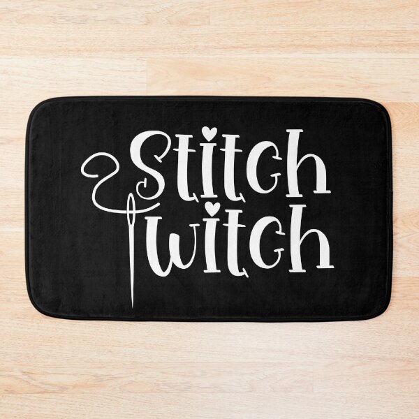 Item preview, Stitch witch - needlecraft - embroidery - sewing designed and sold by EvergreenWhimsy.