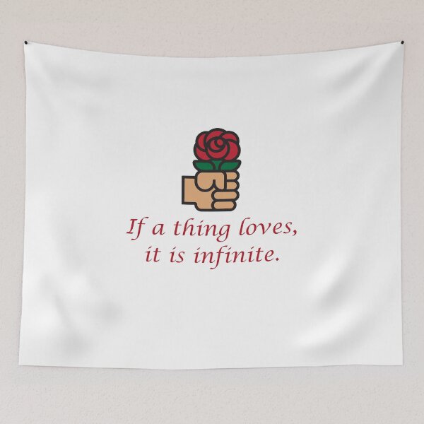 Item preview, If A Thing Loves It Is Infinite designed and sold by CrankyOldDude.