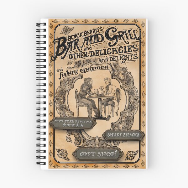 Item preview, Blackbeard's Bar and Grill designed and sold by SarahBeeArt.