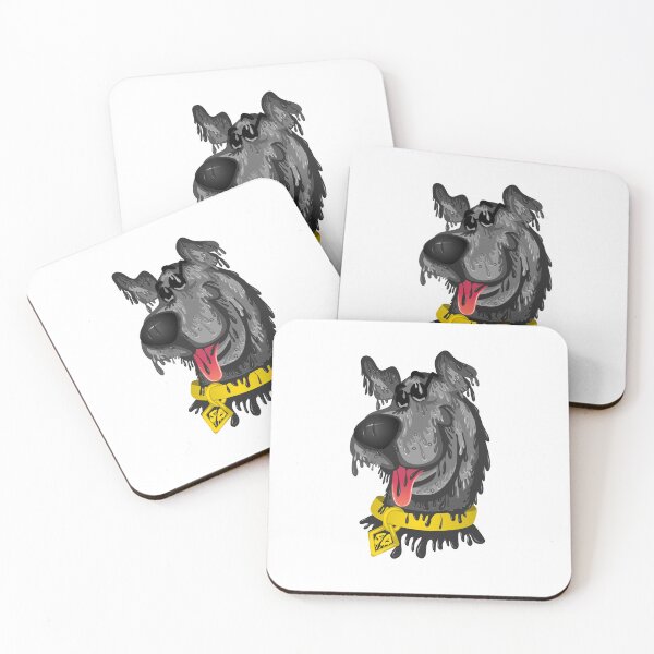 Item preview, Cute Black dog grime art designed and sold by AmsaOza.