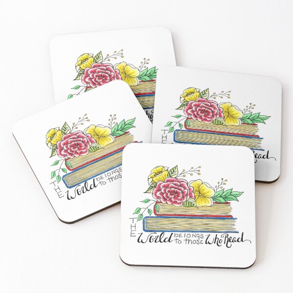 Item preview, The World Belongs to those Who Read designed and sold by cassi-b-designs.