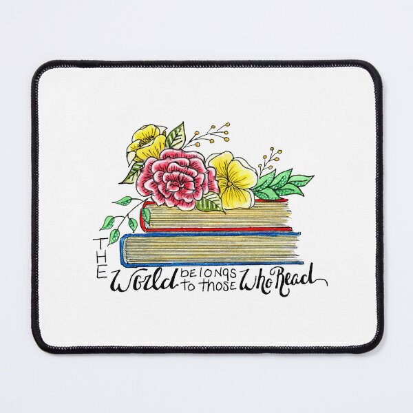 Item preview, The World Belongs to those Who Read designed and sold by cassi-b-designs.