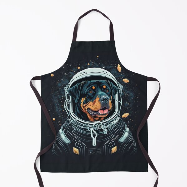 Item preview, Rottweiler Dog Astronaut in Space designed and sold by SynthOasis.