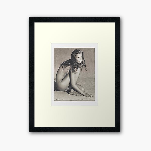 Item preview, KATE MOSS FASHION PHOTOGRAPHY 90s Black and white Editorial  designed and sold by HoneymoonHotel.