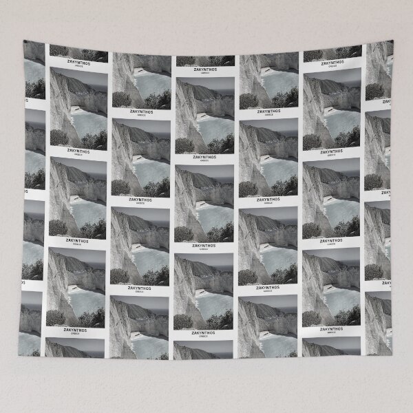 Item preview, Zakynthos Greece Dorm Room Essentials Minimalist Poster Design  designed and sold by SirajDecors.