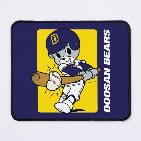 Item preview, 2000's Doosan Bear on NAVY designed and sold by SeoulSights.