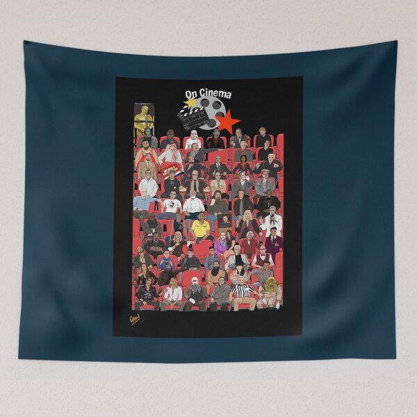 Item preview, On Cinema At The Cinema All Characters Artwork  designed and sold by antonvdk.