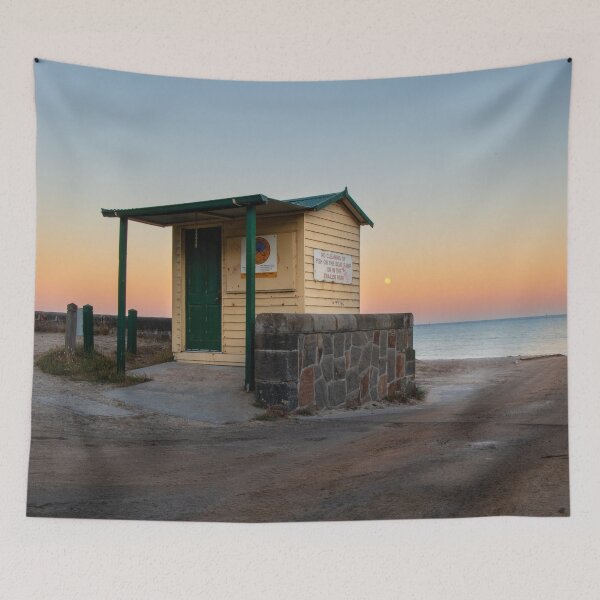 Artikelvorschau, Die Bootsrampe, Dromana, Mornington Peninsula, Victoria, Australien. entworfen und verkauft von Vicki Walsh.