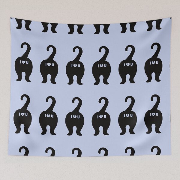 Item preview, Funny Cat Butt Saying I Love You designed and sold by Abhishek Goldar.