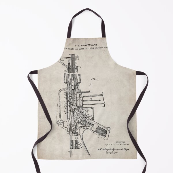 Item preview, M16 Rifle Patent - Military Rifle Art - Antique designed and sold by patentpress.