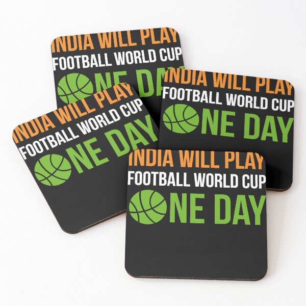 Item preview, India Will Play Football World Cup One Day Trending Fan Board  designed and sold by SereneSouls.