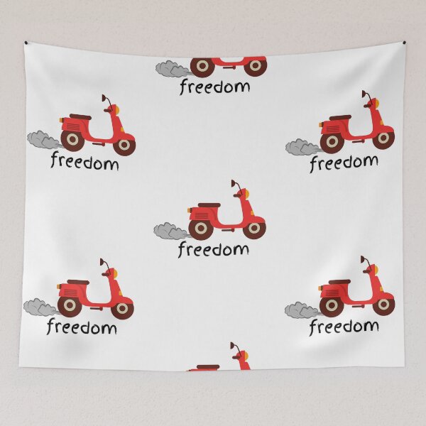 Item preview, Scooter is Freedom Road Trip designed and sold by Nonshape.