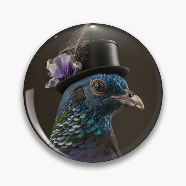 Item preview, Pigeon with a Fascinator top hot designed and sold by Dannypryce.