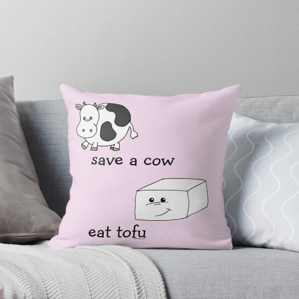 Item preview, Save a Cow Eat Tofu designed and sold by Samitha Edwards.