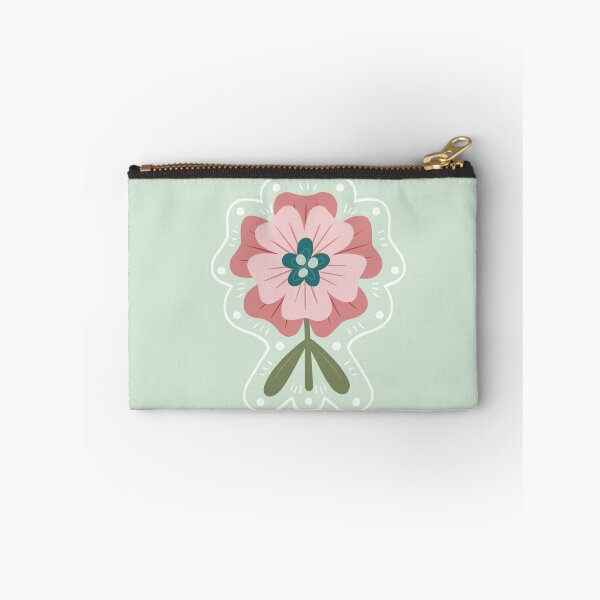 Item preview, Modern Pink and Mint Flower Design designed and sold by PaperRain.