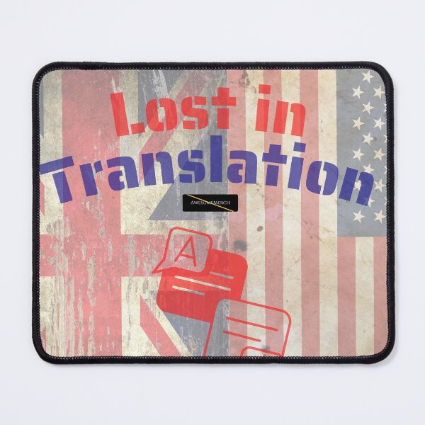 Item preview, Awesome Lost in Translation US UK 2023 Collection designed and sold by AwesomeMerch.Co.