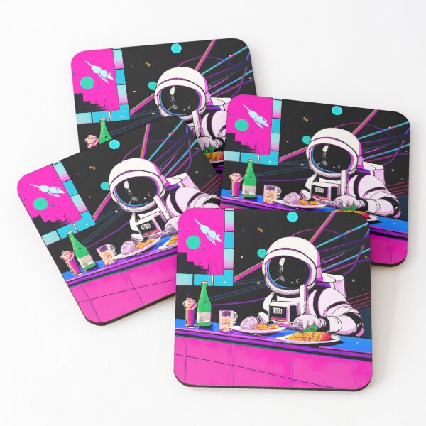 Item preview, Astronaut in retro bar designed and sold by Graphicelite1.