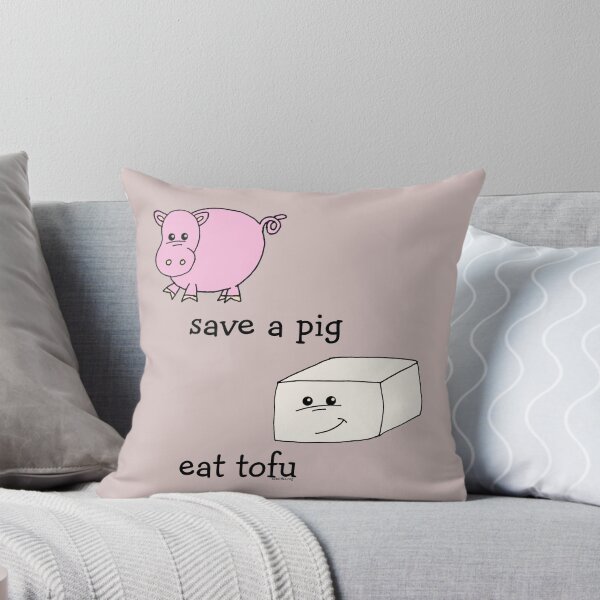 Item preview, Save a Pig Eat tofu designed and sold by Samitha Edwards.