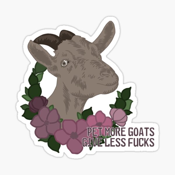 Item preview, Pet More Goats designed and sold by ElevatedEdge.