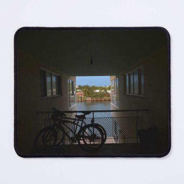 Item preview, Window to Beautiful BlueWater with Bicycle Silowet designed and sold by JLFXCreations.