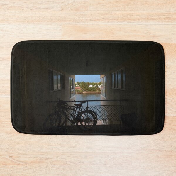 Item preview, Window to Beautiful BlueWater with Bicycle Silowet designed and sold by JLFXCreations.
