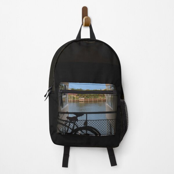 Item preview, Window to Beautiful BlueWater with Bicycle Silowet designed and sold by JLFXCreations.