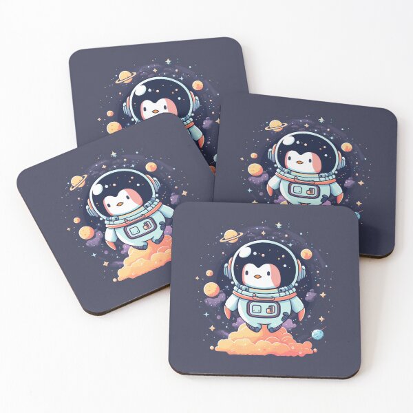 Item preview, Penguin Astronaut in Space designed and sold by SynthOasis.