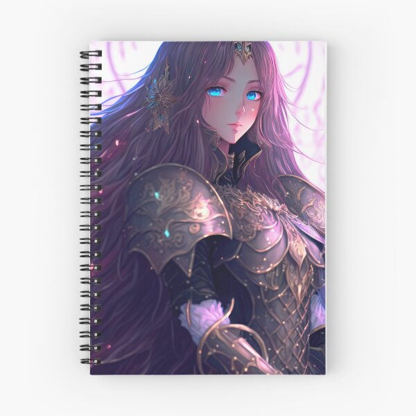Item preview, Portrait of a fantasy female dark knight designed and sold by PJGartui.