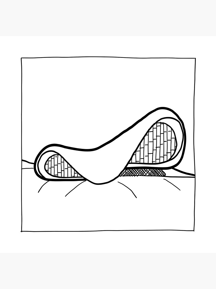 Heydar Aliyev Museum Architecture Sketch - Black