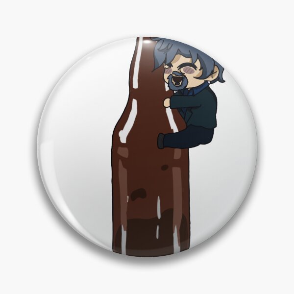 Item preview, Hank Chibi holding beer dbh designed and sold by TheAnimatedCat.