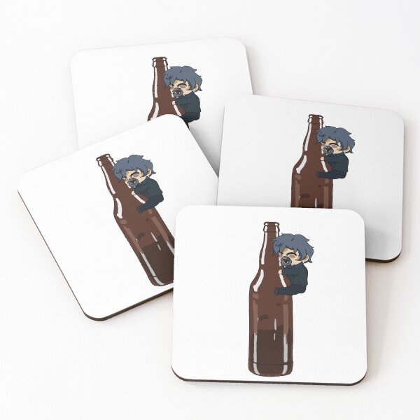 Item preview, Hank Chibi holding beer dbh designed and sold by TheAnimatedCat.
