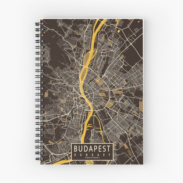 Item preview, Budapest City Map of Hungary - Pastel designed and sold by deMAP.