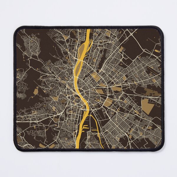 Item preview, Budapest City Map of Hungary - Pastel designed and sold by deMAP.