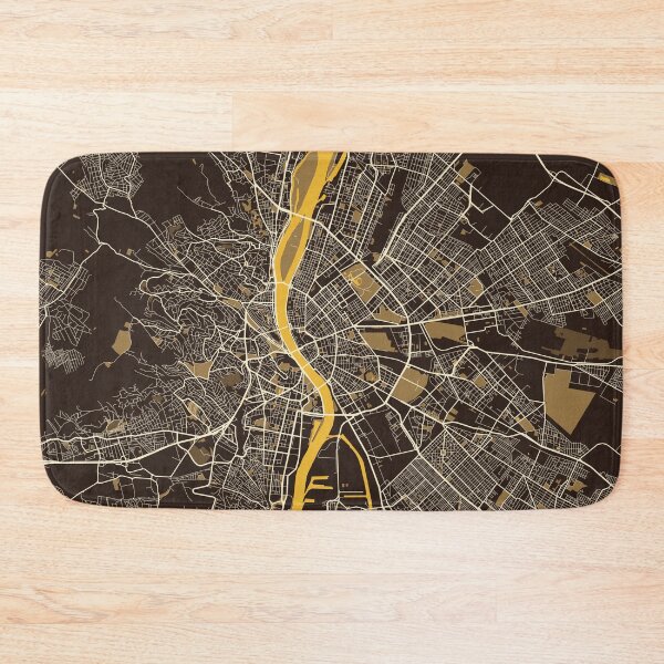 Item preview, Budapest City Map of Hungary - Pastel designed and sold by deMAP.