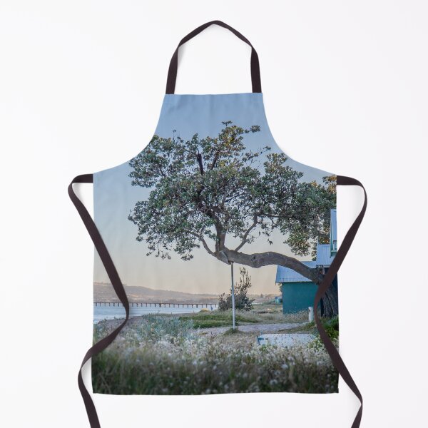 Item preview, Dromana Boat Sheds and Banksia Tree, Mornington Peninsula, Victoria, Australia designed and sold by Vicki Walsh.