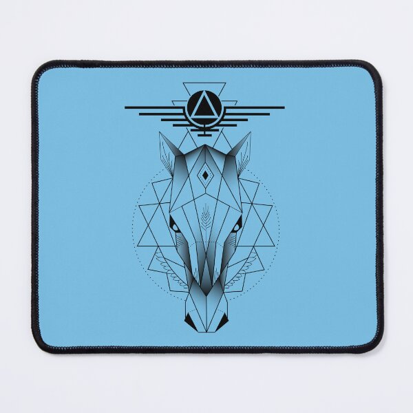 Item preview, Black Geometric Mustang designed and sold by FR3DXVII.