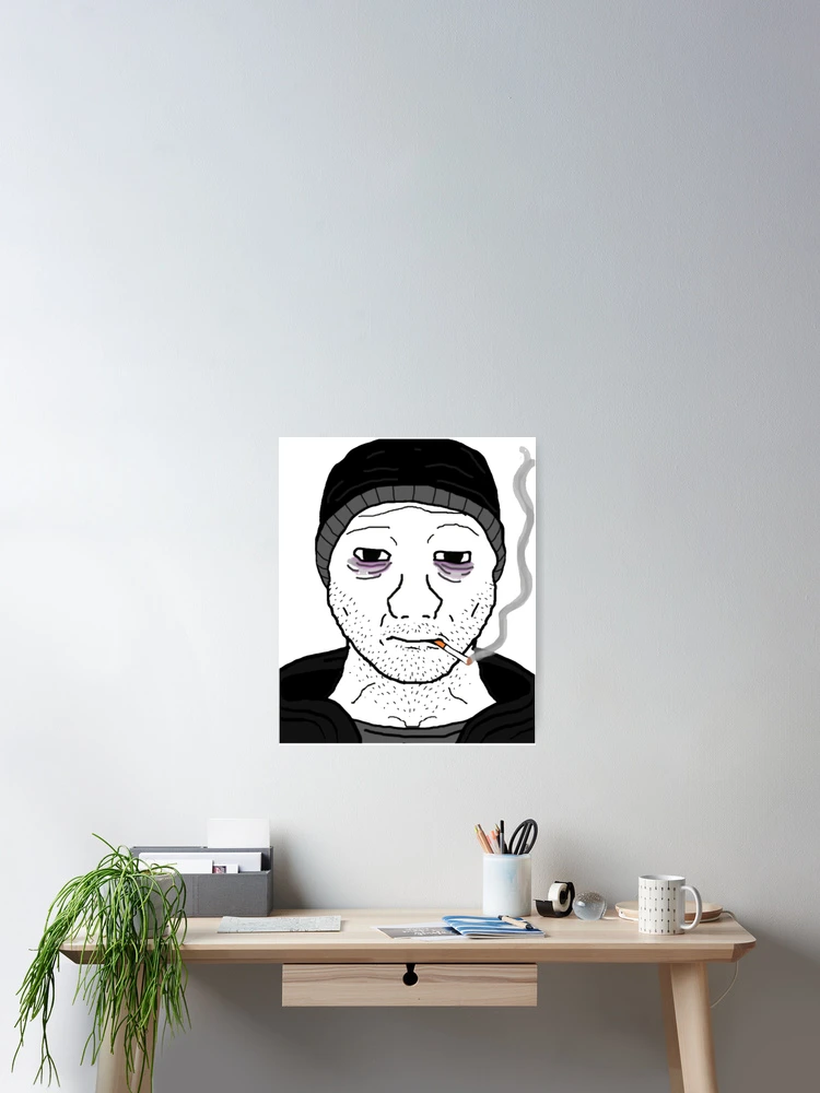 Thumbnail 2 of 3, Poster, Doomer Meme designed and sold by RFFNH.