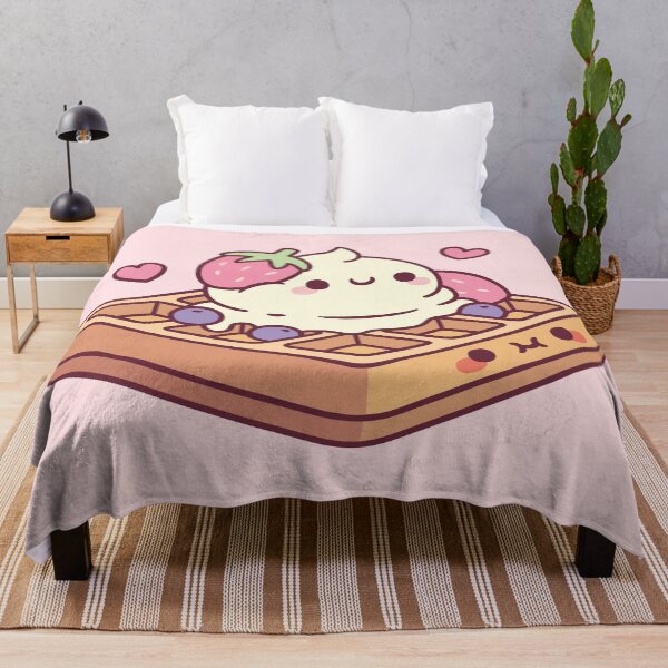 Item preview, Cute Waffle And Ice Cream Perfect Pair designed and sold by rustydoodle.