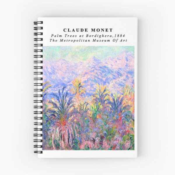 Item preview,  Claude Monet Palm Trees at Bordighera,monet view of bordighera,claude monet famous paintings, designed and sold by Tamas Das.