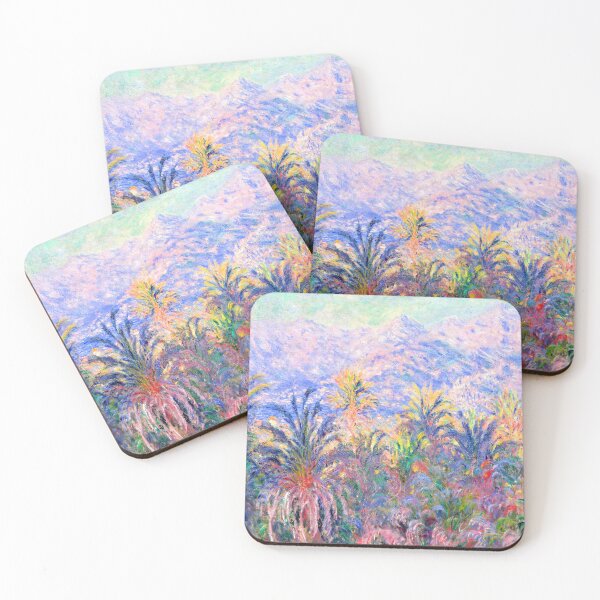 Item preview,  Claude Monet Palm Trees at Bordighera,monet view of bordighera,claude monet famous paintings, designed and sold by Tamas Das.