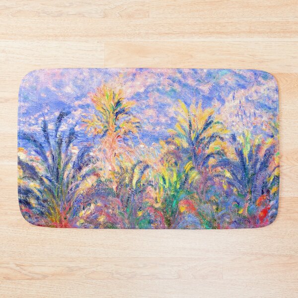 Item preview,  Claude Monet Palm Trees at Bordighera,monet view of bordighera,claude monet famous paintings, designed and sold by Tamas Das.