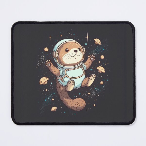Item preview, Otter Astronaut in Space designed and sold by SynthOasis.