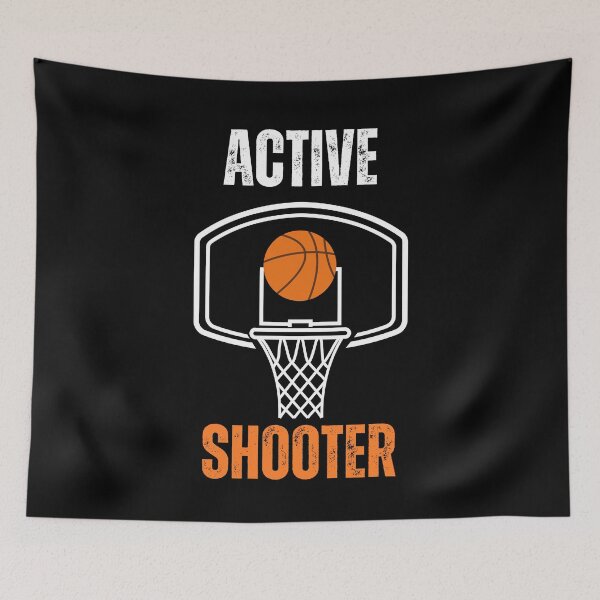 Item preview, Active shooter basketball designed and sold by HyzoArt.
