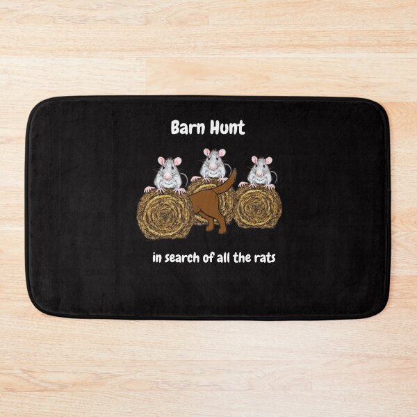 Item preview,  Funny Barn Hunt - in search of all the rats with a Chocolate Labrador Retriever designed and sold by Just4doglovers.
